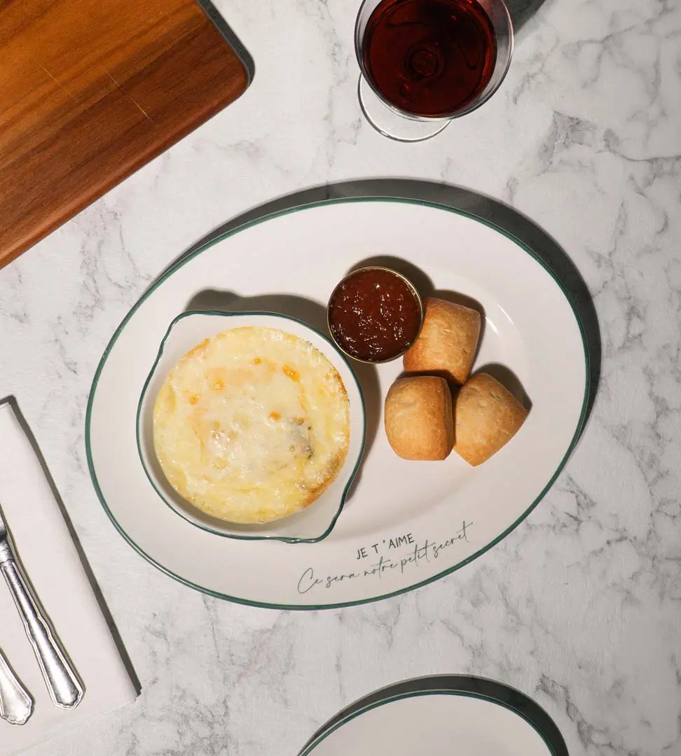Cheeses at night at the Opera